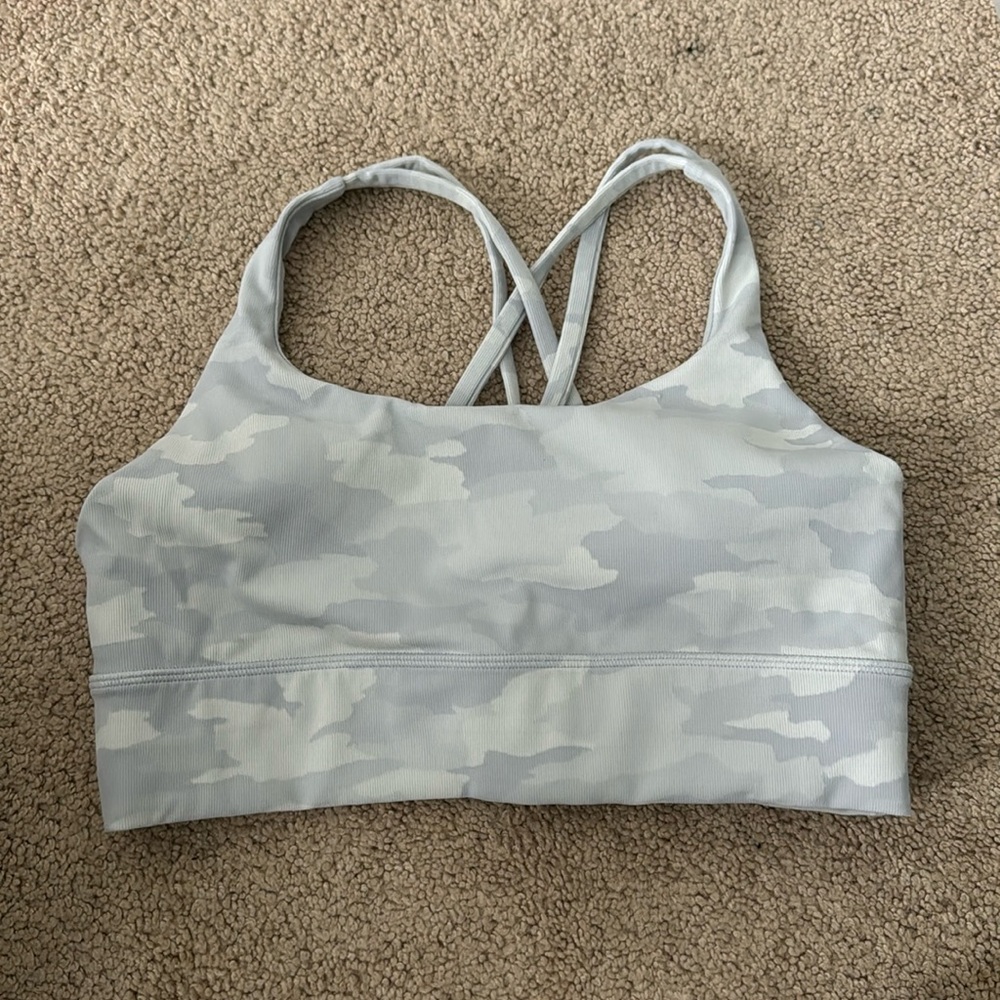 Camo Lululemon Energy Bra